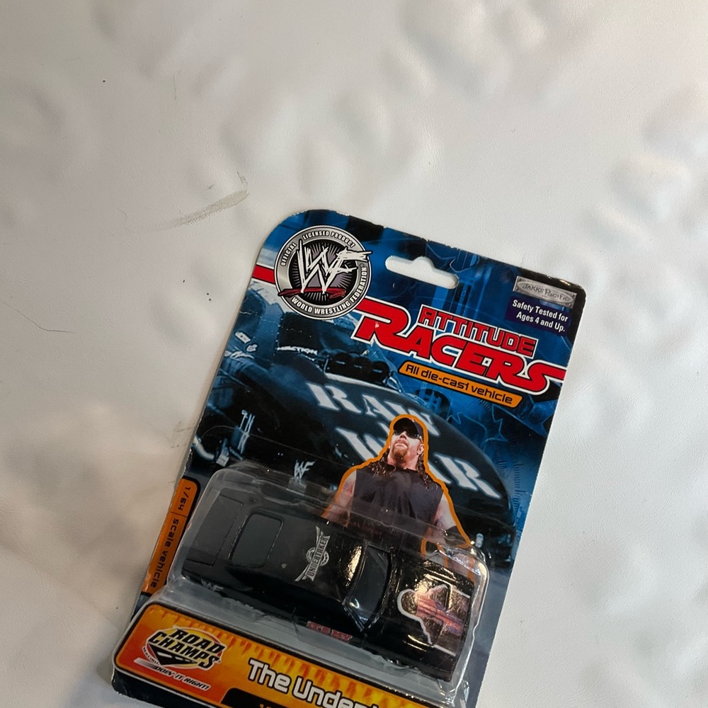 2001 Road Champ WWF Attitude Racers The Undertaker 1969 Dodge Charger 500